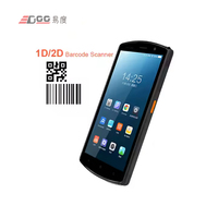 PDA de Mano de Bajo Precio, Pantalla de 5.7 Pulgadas, Baterías de Gran Capacidad, Larga Duración, Conectividad 4G