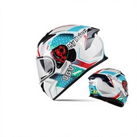 Casque de moto/scooter électrique intégral rabattable toutes saisons, certifié 3C, conforme DOT, sur mesure, en ABS, design rétro