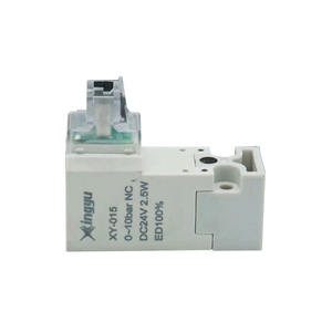 Xingyu 12V 24V DC 2.5W 100% ED <span class=keywords><strong>3</strong></span>/2 vie NC NO XY-015 15mm azionato direttamente 7bar 10ms pilota Mini Micro elettrovalvole - Product Image 3