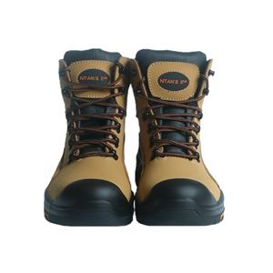 Chaussures de <span class=keywords><strong>sécurité</strong></span> anti-perforation Aimboo, embout en acier, cuir Crazy Horse, chaussures de <span class=keywords><strong>sécurité</strong></span> <span class=keywords><strong>S3</strong></span> SRC, protection des pieds, chaussures industrielles - Product Image 3