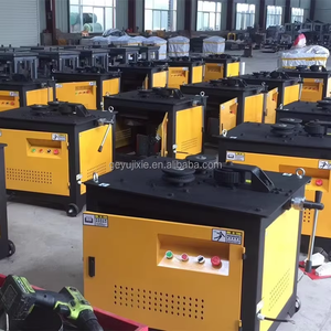 เครื่องรีดและดัดเหล็กเกลียว CNC เครื่องดัดโค้ง6-12มม. เหล็ก GWH10บาร์ห่วงเครื่องดัด - Product Image 3