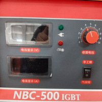 Machine à souder MIG à gaz, machine à souder MIG à inverter, machine à souder MIG pour travaux automobiles NBC-500IGBT