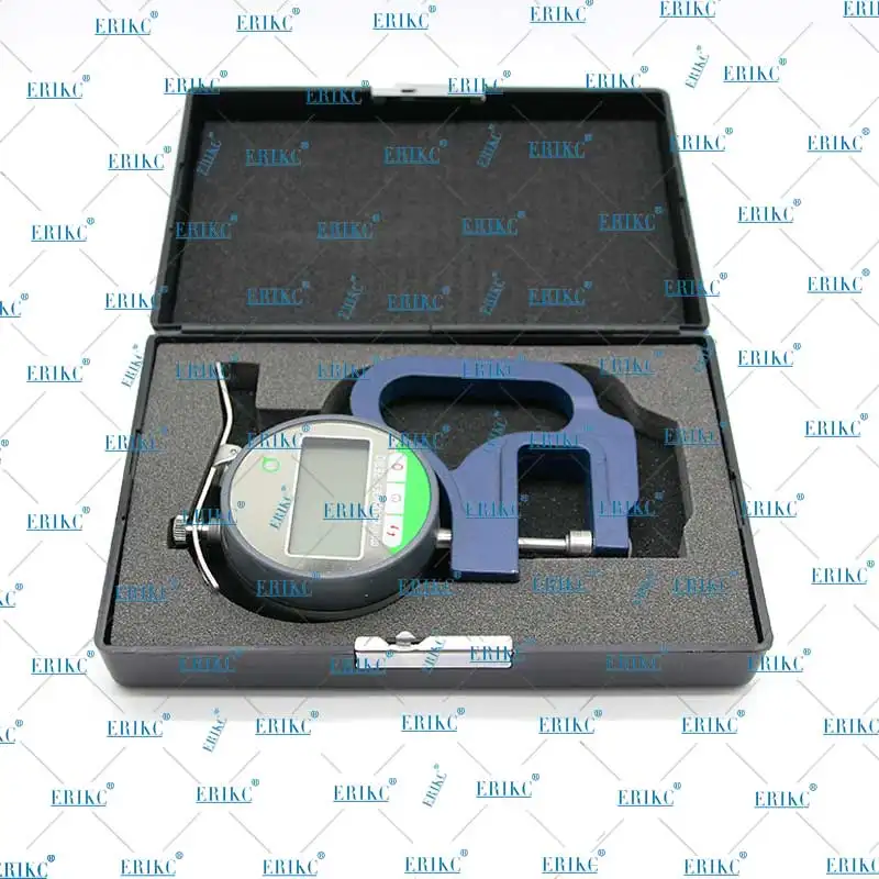 ERIKC 0.001mm spessimetro elettronico 10mm Digital micrometro strumenti di prova manuale micrometro con uscita dati RS232