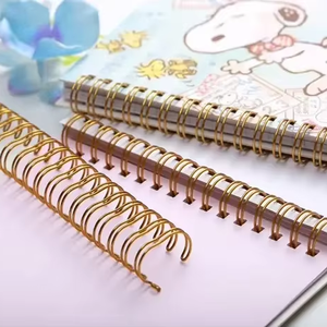 Kim loại bền đôi vòng xoắn ốc ràng buộc cuộn dây & đôi dây vòng cho ràng buộc xuất sắc - Product Image 1