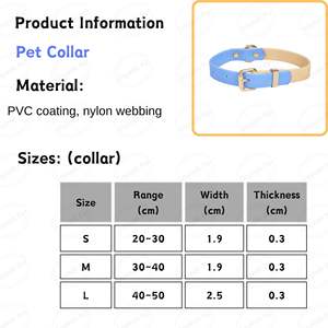 2024 alla moda in PVC Pet collare guinzaglio impermeabile indistruttibile - Product Image 4