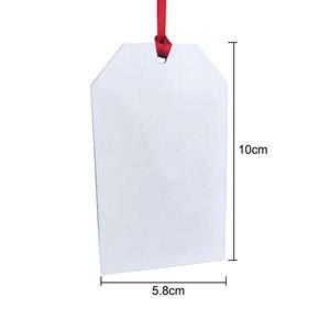 <span class=keywords><strong>2023</strong></span> Logo personnalisé bricolage arbre <span class=keywords><strong>de</strong></span> noël suspendu <span class=keywords><strong>carte</strong></span> d'étiquette <span class=keywords><strong>de</strong></span> cadeau Sublimation <span class=keywords><strong>carte</strong></span> <span class=keywords><strong>de</strong></span> <span class=keywords><strong>vœux</strong></span> vierge ornement <span class=keywords><strong>de</strong></span> noël - Product Image 5