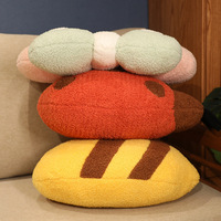 Coussin en peluche série insectes super mignon en coton PP rembourré, papillon, abeille, coléoptère, poupée animale personnalisable, accessoires de canapé en gros