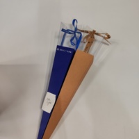 Boîte en carton écologique personnalisée tendance pour arrangements floraux éternels, fleurs séchées, avec protection UV