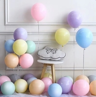 Lot de 100 ballons de fête en métal chromé de 12 pouces, tailles 5/10/12/18 pouces, vente en gros, ballons en latex pour hélium.