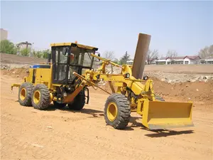 Motor Grader 190HP SEM919 Produktivitas Tinggi dengan Ripper dan Blade