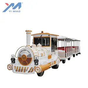 YIMIAO Factory Supplier Diesel Trackless Train Locomotive