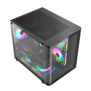Phổ Biến Acrylic Đường Cong Phía Trước Rẻ Hơn OEM Microatx Chơi Game Trường Hợp Mới Nhất Gaimg <span class=keywords><strong>PC</strong></span> Trường Hợp Cho Game Thủ - Product Image 2