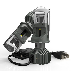 <span class=keywords><strong>2023</strong></span> nuevo diseño 35W 55W alto bajo F40 LED H4 ventilador de haz perfecto proyector led bombillas de faros sin sombras - Product Image 3