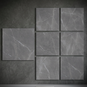 Azulejos de Porcelana Esmaltada de Alto Brillo con Diseño de Mármol 3D de 800x800 mm, Colección de Pisos Contemporáneos - Product Image 5