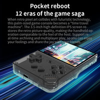 Console de Jeu Vidéo Portable R350S Personnalisée Mini Console à Manette Unique