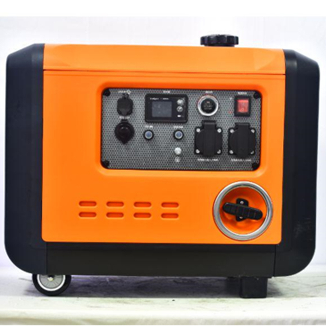 Electric Start Dual Fuel Portable Inverter Generator 4000W Rated 4200W Max 230V 50Hz for Home Backup Camping Outdoor Work Sites