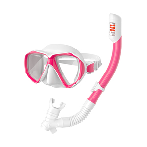 Best Seller Kids Snorkeling Set Colorful Última versión Tubo seco con máscara <span class=keywords><strong>de</strong></span> esnórquel con protección UV para natación y Deportes - Product Image 2