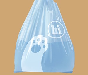 Camiseta de venta al por menor con logotipo personalizado, chaleco de compras reutilizable reciclable para ensaladas y pasteles de supermercado - Product Image 4