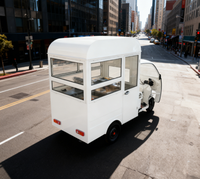 Triciclo Eléctrico para Comida, Vehículo Multiusos, Nuevo Estilo, Mini Triciclo Eléctrico para Negocios Urbanos, Apariencia Práctica