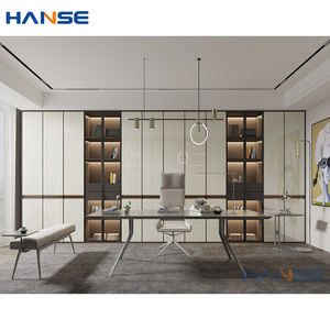 Libreria Classica in Legno Massello Bianco, Design Moderno per Bambini e Studenti, con Scrivania Integrata - Product Image 1