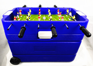 Tavolo <span class=keywords><strong>da</strong></span> Calcio <span class=keywords><strong>Balilla</strong></span> per Interni ed Esterni in PE, con Funzione Refrigerante, Ideale per Sale Giochi e Pub - Best Seller - Product Image 6