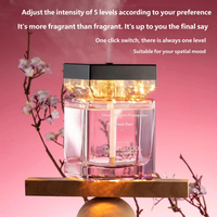 Diffuseur de parfum intelligent grande capacité avec lumière d'ambiance, pulvérisation d'huiles essentielles, décoration pour chambre à coucher, purificateur d'air intérieur