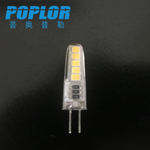 Poplor <b>Led</b> Bulb G4 2W 10 <b>Smd</b> Ac 220V 110V Glass Base Lamp - Product Image 2