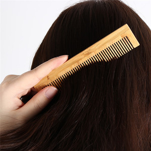 Al por mayor Peine de bambú de alta calidad con cerdas naturales, estilo carpintero <span class=keywords><strong>antiguo</strong></span>, con logotipo personalizado, para hoteles y hostales - Product Image 6