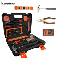 13-teiliges Hochwertiges Werkzeugset mit Hartschalenkoffer OEM Anpassbares Allzweck-Handwerkzeugset für Heim & Studentenwohnheim Reparaturen