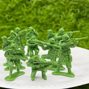 Mini soldat en plastique de 5 cm, modèle militaire miniature, jouet de guerre, décoration de scène de guerre statique, vente en gros - Product Image 3