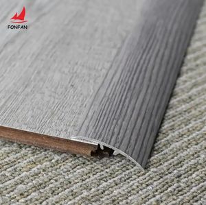 Seuil en aluminium de forme arrondie moderne pour usage hôtelier - Transition de sol, <span class=keywords><strong>parquet</strong></span>, carrelage, bande de connexion de revêtement de sol en métal, profilés - Product Image 6