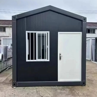 Maison-conteneur de vie modulaire durable de 20 pieds, pliable avec toit plat en pente et planche d'activités étanche