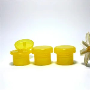 24/415 28/415白色黄色黑色塑料盖翻盖蘑菇形盖塑料盖香水瓶