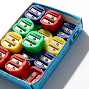 Taille-crayon double trou en forme de pomme, design le plus populaire 2026, taille-crayon mini briquet mignon pour cadeaux d'enfants - Product Image 6