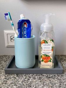 Silicone Sponge Holder <b>Kitchen</b> Sink Organizer Tray Dish Caddy Soap Dispenser Scrubber Spoon Holder Dishwashing Accessories - Product Image 4