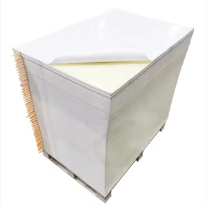 Autocollants adhésifs en papier couché brillant 70*<span class=keywords><strong>100</strong></span> avec adhésif thermofusible, utilisés pour le masquage - Product Image 5