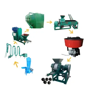 Máquina de fabricación de bolas de carbón vegetal, máquina de fabricación de bolas de carbón vegetal