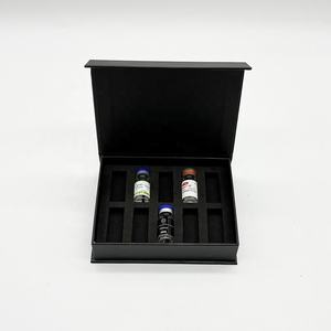 Boîte d'expédition de peptides en carton recyclé sur mesure TY, 2 ml-10 ml, boîtes de flacons magnétiques de luxe, laminage mat, éponge EVA - Product Image 5