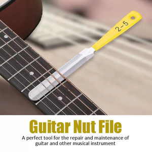 Lot <span class=keywords><strong>de</strong></span> 3 limes à nut <span class=keywords><strong>de</strong></span> guitare à double tranchant, outils <span class=keywords><strong>de</strong></span> <span class=keywords><strong>luthier</strong></span> pour le rainurage des nut et le couronnement des frettes - Product Image 5