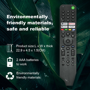 Atacado New RMF-TX520P Voice <span class=keywords><strong>Remote</strong></span> para Sony 4K Smart TV <span class=keywords><strong>Universal</strong></span> TV Controle Remoto Substituição feita de plástico - Product Image 5