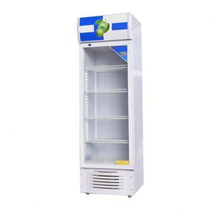 198L China Factory Seller Commerical Double Glass Door Beverage Cooler Refrigirated Showcase LC-198 Refrigirated Showcase - Product Image 4