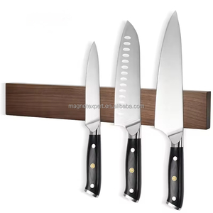 [Alibaba certificato] 20 anni di fabbrica ROHS CE CPC Logo personalizzato legno di bambù in acciaio inossidabile <span class=keywords><strong>porta</strong></span>-coltello <span class=keywords><strong>magnetico</strong></span> blocco posteriore - Product Image 5