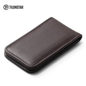 TILONSTAR TMC101P Cartera Delgada Bifold de Cuero Genuino con Clip Magnético para Billetes, Capacidad para hasta 15 Billetes, Ideal para el Uso Diario - Product Image 2