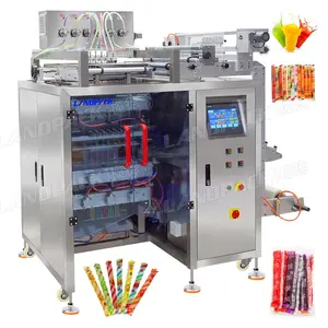 Multilane Cream Mayonnaise Popsicle Sachet Filling Packaging Packing Machines Machine