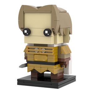 Kits de Ladrillos MOC de <span class=keywords><strong>Jaime</strong></span> Lannister, Inspirados en la Creatividad de Películas de Anime, Contenedor de Ladrillos DIY, Bloques de Construcción para Niños, MOC7785 - Product Image 1