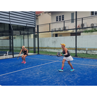 Kit modulaire Padel Court Assemblage rapide pour les clubs sportifs