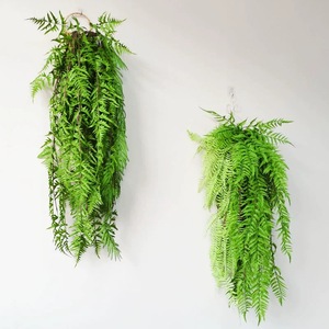 Plante murale artificielle en plastique <span class=keywords><strong>pour</strong></span> la décoration <span class=keywords><strong>de</strong></span> bureau, <span class=keywords><strong>de</strong></span> mariage et <span class=keywords><strong>de</strong></span> la maison, plantes artificielles, fausse fougère - Product Image 2