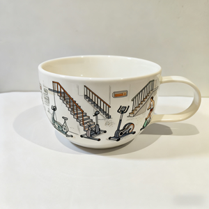 Tasse à café en céramique personnalisée faite à la main en porcelaine peinte à la main - Tasse à motif photo personnalisé pour cadeaux de vacances - Product Image 6