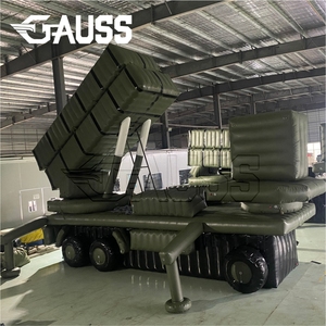 Véhicule de lancement tactique gonflable simulé 1:1 OEM, type lanceur patriot, pour dissimulation de <span class=keywords><strong>radar</strong></span> et défense aérienne, fonctionnel - Product Image 1
