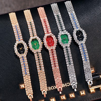 Modieuze Horloge Voor Vrouw Diamant Quartz Horloges Dames Armband Sieraden Set Geschenken Voor Vrouwen Bulk Kopen